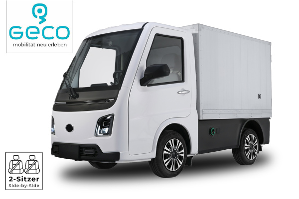 Geco TEV XC Kofferaufbau 14,8 kW PMSM Motor inkl. 89,6V 230Ah LiFePO4 Batterie